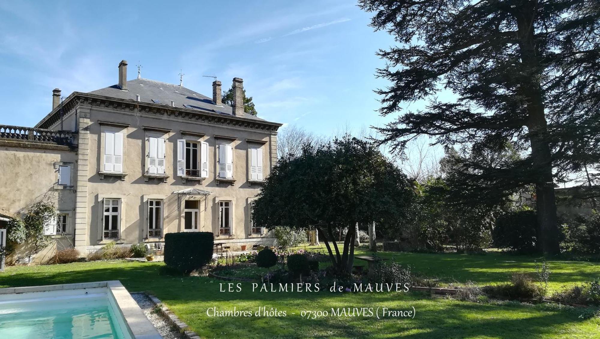 MauvesLes Palmiers住宿加早餐旅馆 外观 照片